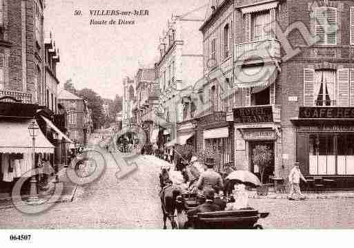 Ville de VILLERSSURMER, carte postale ancienne