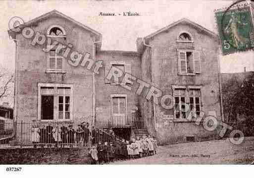 Ville de AMANCE, carte postale ancienne