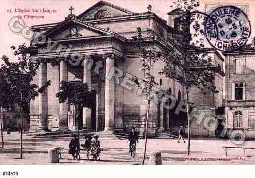 Ville de ANGOULEME, carte postale ancienne