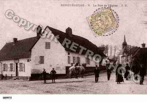 Ville de BERGUENEUSE, carte postale ancienne