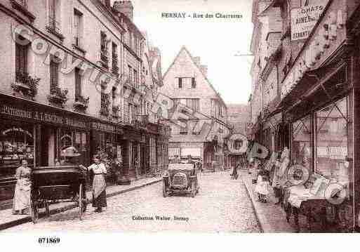 Ville de BERNAY, carte postale ancienne