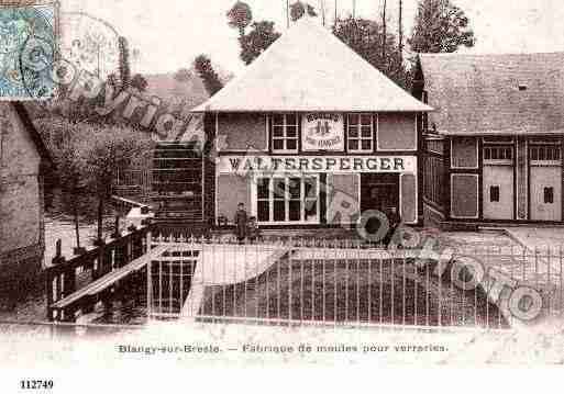 Ville de BLANGYSURBRESLE, carte postale ancienne