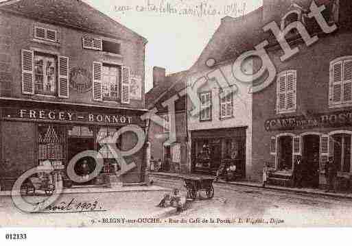 Ville de BLIGNYSUROUCHE, carte postale ancienne