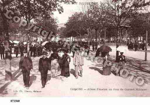 Ville de CAHORS, carte postale ancienne