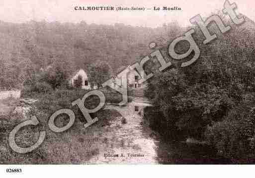 Ville de CALMOUTIERS, carte postale ancienne