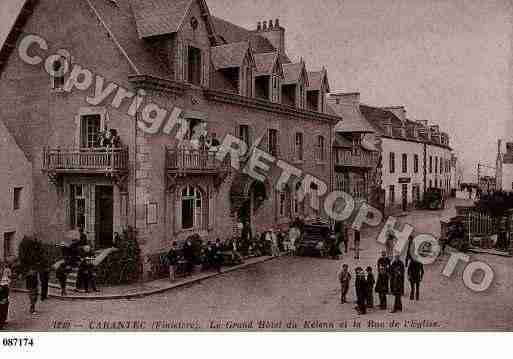 Ville de CARANTEC, carte postale ancienne