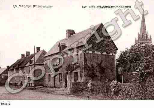 Ville de CHAMPSDELOSQUE(LES), carte postale ancienne