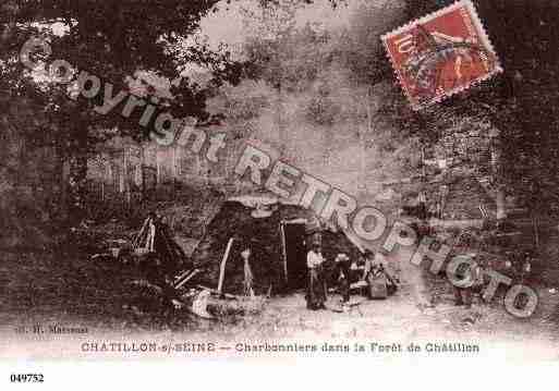 Ville de CHATILLONSURSEINE, carte postale ancienne Ville de CHATILLONSURSEINE, carte postale ancienne