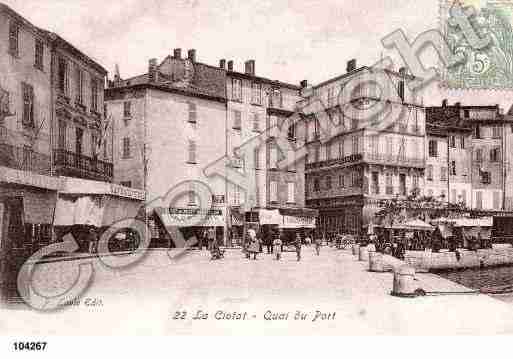 Ville de CIOTAT(LA), carte postale ancienne