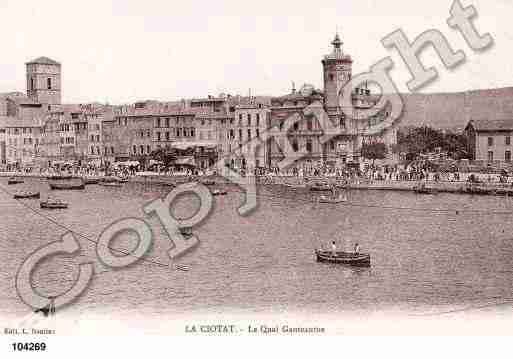 Ville de CIOTAT(LA), carte postale ancienne