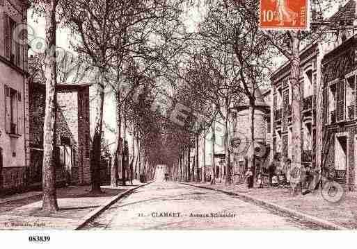 Ville de CLAMART, carte postale ancienne