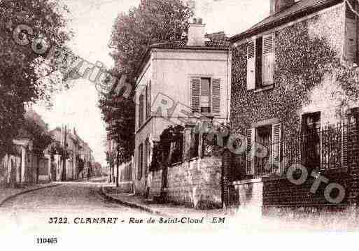 Ville de CLAMART, carte postale ancienne