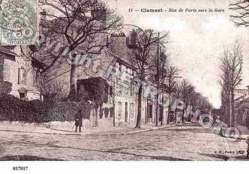Ville de CLAMART, carte postale ancienne