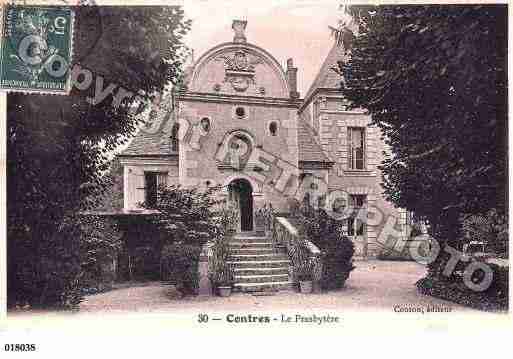 Ville de CONTRES, carte postale ancienne