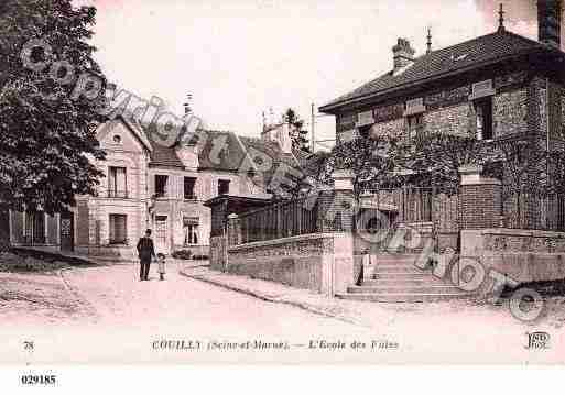 Ville de COUILLYPONTAUXDAMES, carte postale ancienne