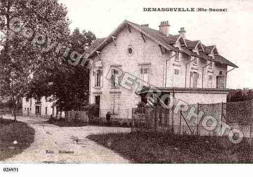 Ville de DEMANGEVELLE, carte postale ancienne