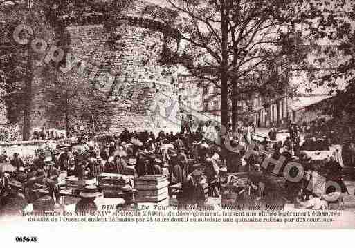 Ville de DINAN, carte postale ancienne