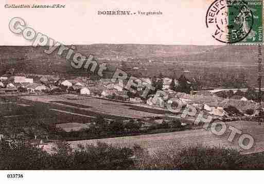 Ville de DOMREMYLAPUCELLE, carte postale ancienne