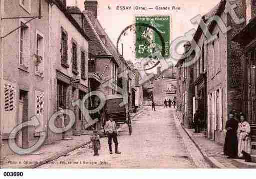 Ville de ESSAY, carte postale ancienne