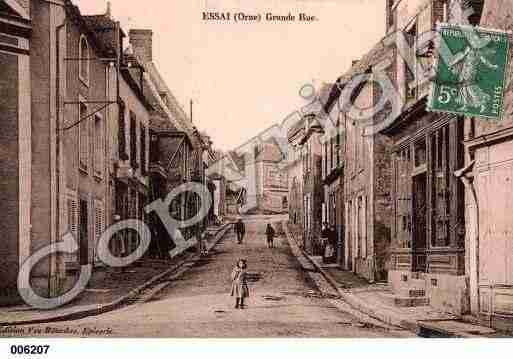 Ville de ESSAY, carte postale ancienne