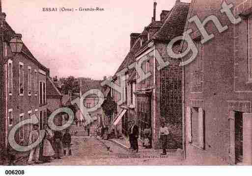 Ville de ESSAY, carte postale ancienne