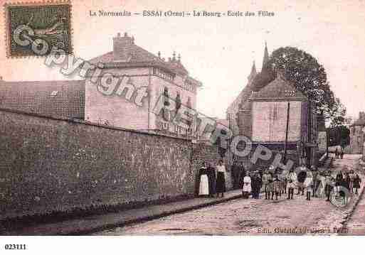 Ville de ESSAY, carte postale ancienne