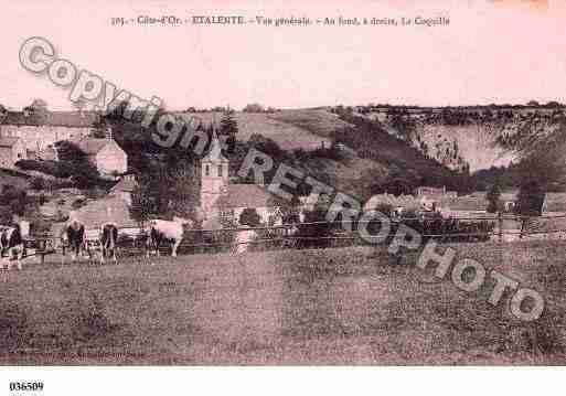 Ville de ETALANTE, carte postale ancienne