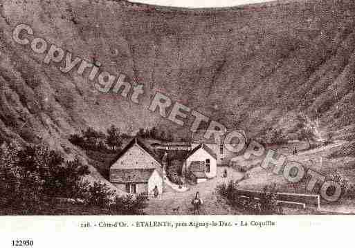 Ville de ETALANTE, carte postale ancienne