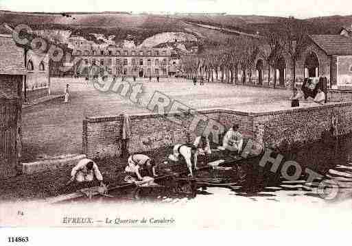 Ville de EVREUX, carte postale ancienne