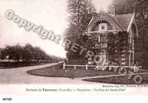 Ville de FAVIERES, carte postale ancienne