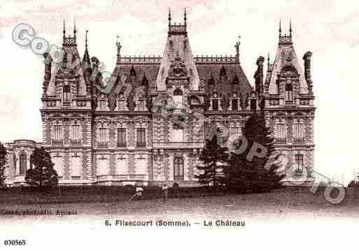 Ville de FLIXECOURT, carte postale ancienne