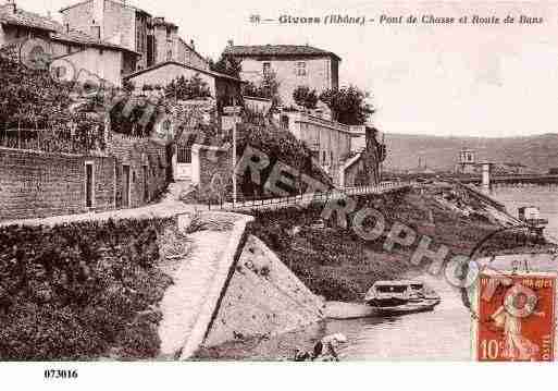 Ville de GIVORS, carte postale ancienne