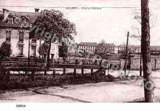 Ville de GOLBEY, carte postale ancienne