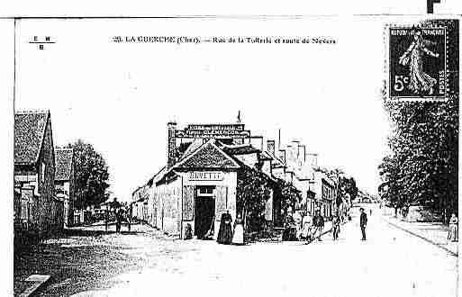 Ville de GUERCHESURL'AUBOIS(LA), carte postale ancienne