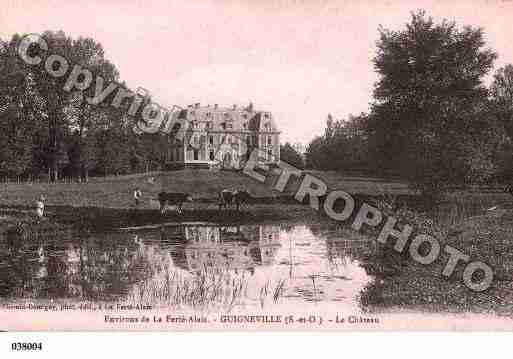 Ville de GUIGNEVILLESURESSONNE, carte postale ancienne