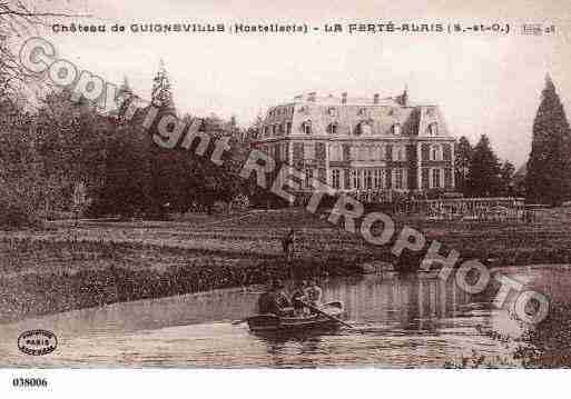 Ville de GUIGNEVILLESURESSONNE, carte postale ancienne