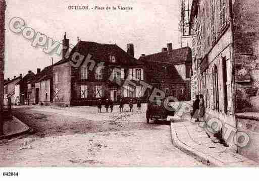 Ville de GUILLON, carte postale ancienne