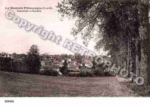 Ville de GURCYLECHATEL, carte postale ancienne