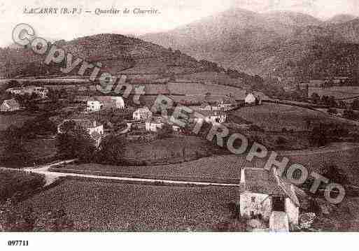 Ville de LACARRYARTHANY, carte postale ancienne