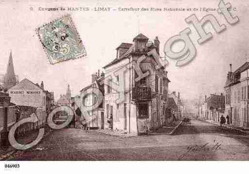 Ville de LIMAY, carte postale ancienne