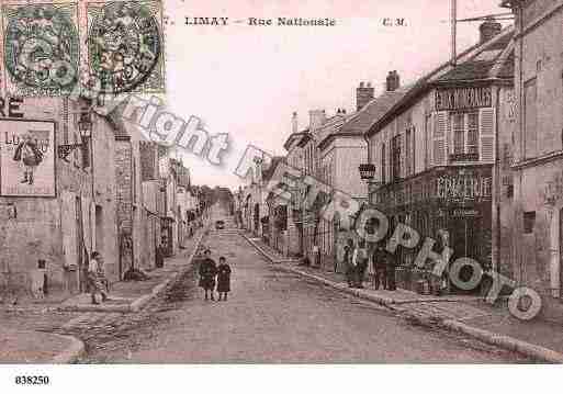 Ville de LIMAY, carte postale ancienne