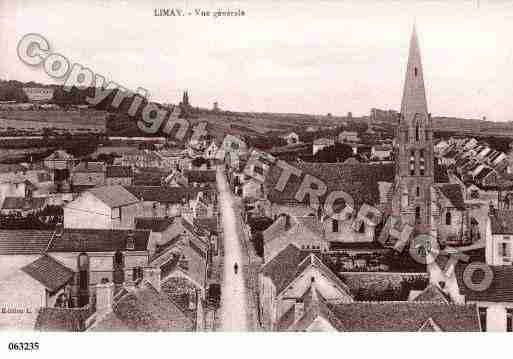 Ville de LIMAY, carte postale ancienne