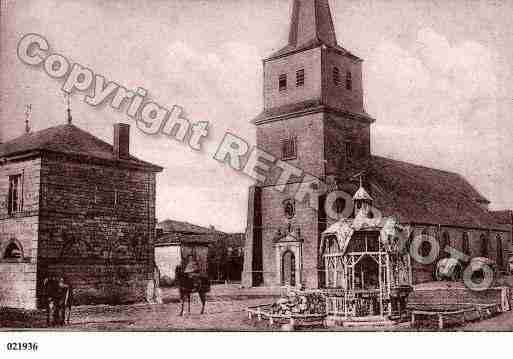 Ville de LIONDEVANTDUN, carte postale ancienne