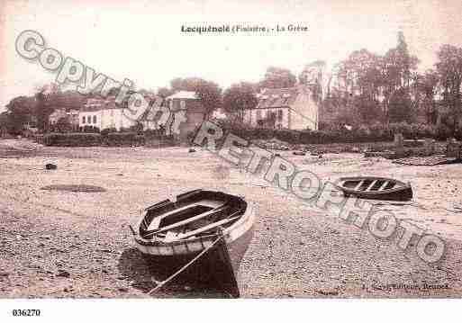 Ville de LOCQUENOLE, carte postale ancienne