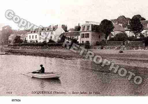 Ville de LOCQUENOLE, carte postale ancienne