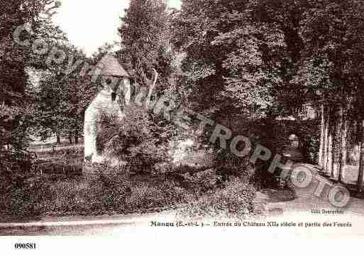 Ville de MANOU, carte postale ancienne Ville de MANOU, carte postale ancienne