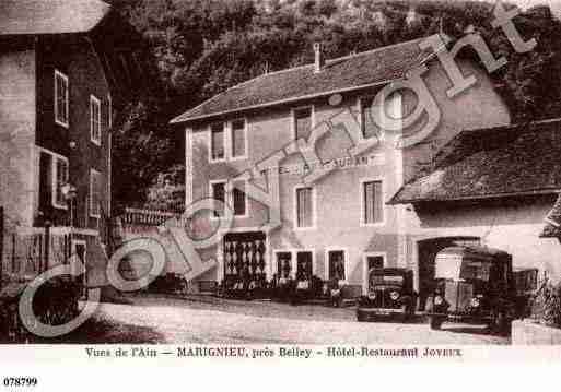 Ville de MARIGNIEU, carte postale ancienne