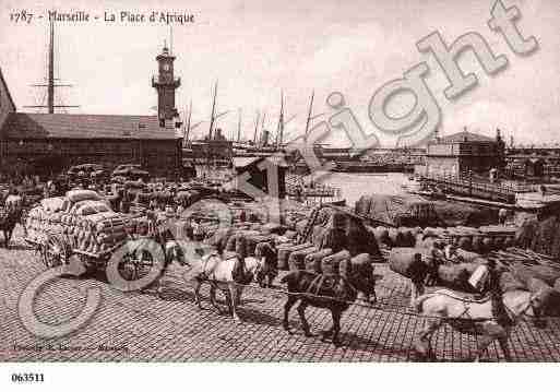 Ville de MARSEILLE, carte postale ancienne