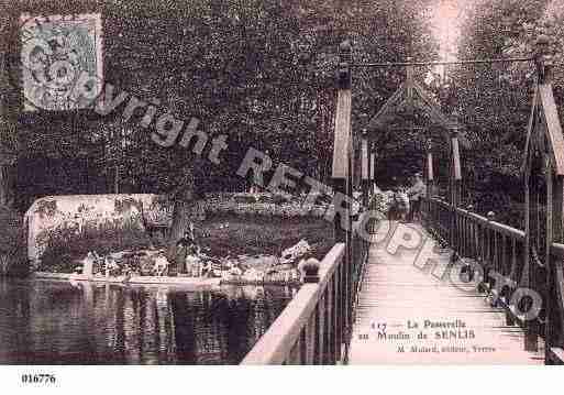 Ville de MONTGERON, carte postale ancienne