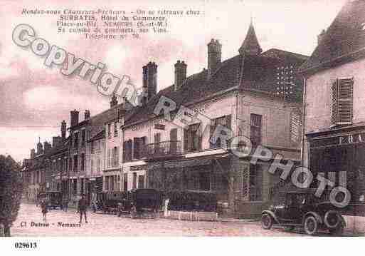 Ville de NEMOURS, carte postale ancienne